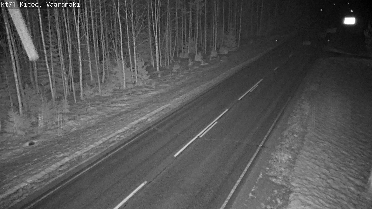 Kelikamerat Kuva Tie 71 Kitee, Väärämäki, Kitee, Pohjois-Karjala