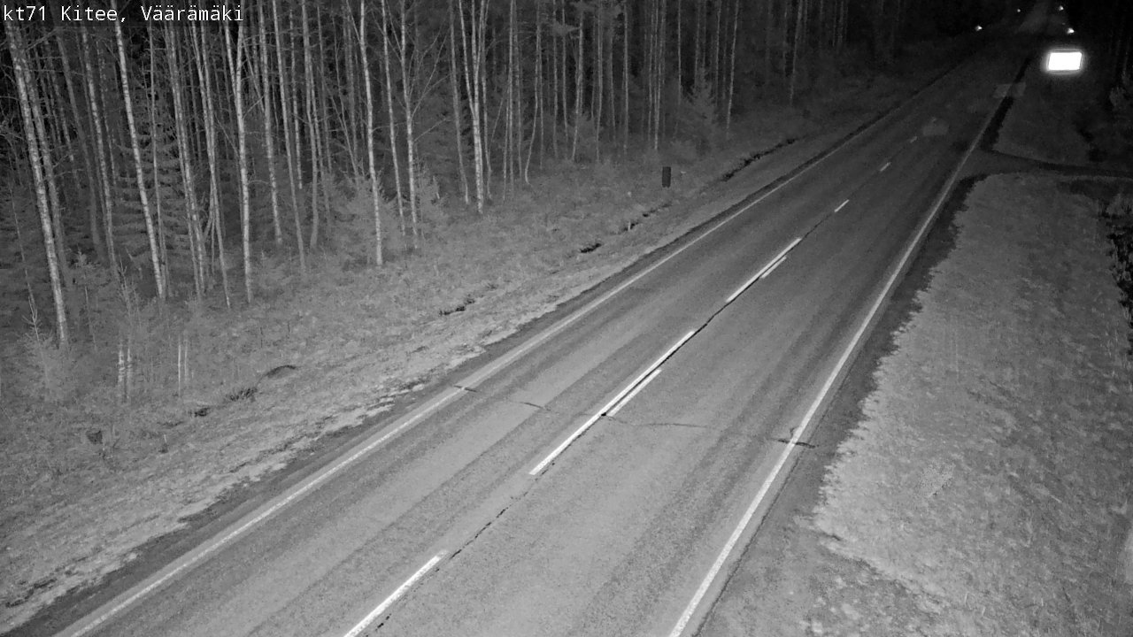 Kelikamerat Kuva Tie 71 Kitee, Väärämäki, Kitee, Pohjois-Karjala