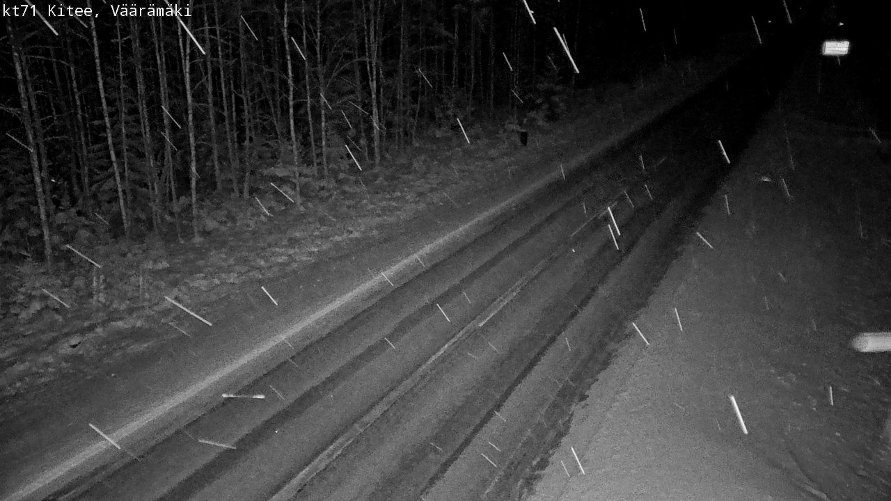 Kelikamerat Kuva Tie 71 Kitee, Väärämäki, Kitee, Pohjois-Karjala