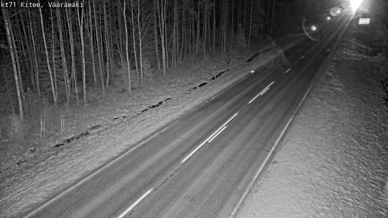 Kelikamerat Kuva Tie 71 Kitee, Väärämäki, Kitee, Pohjois-Karjala