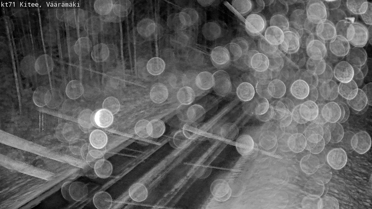 Weather Camera Image Väg 71 Väärämäki, Kitee, Pohjois-Karjala