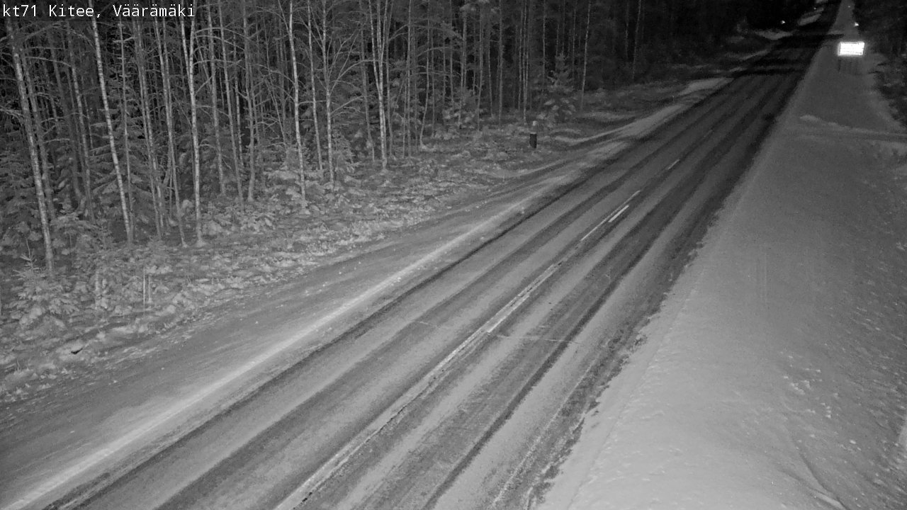 Kelikamerat Kuva Tie 71 Kitee, Väärämäki, Kitee, Pohjois-Karjala