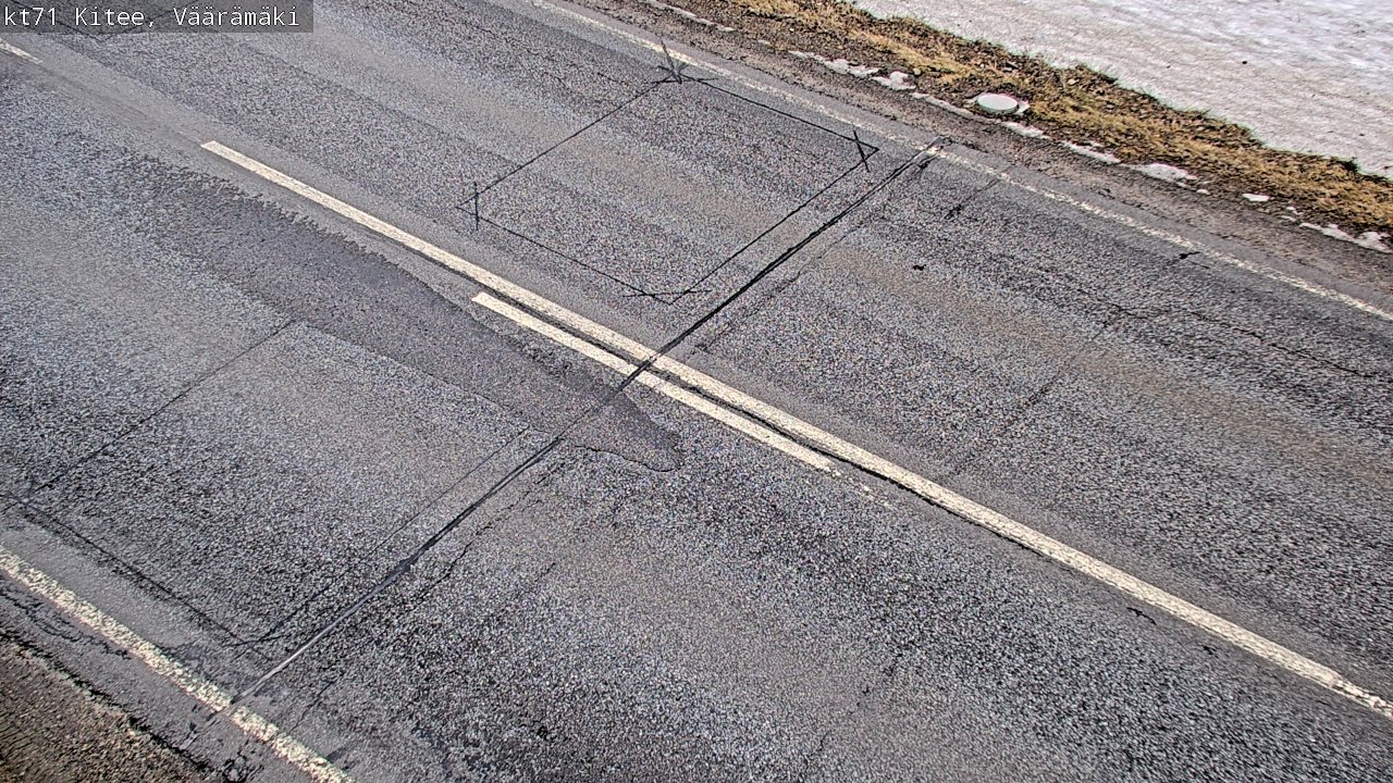 Weather Camera Image Road 71 Väärämäki, Kitee, Pohjois-Karjala