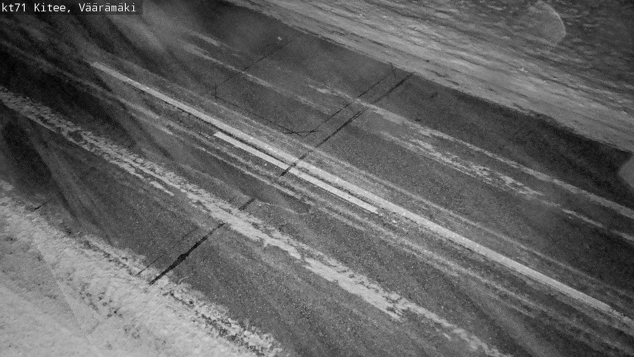 Weather Camera Image Road 71 Väärämäki, Kitee, Pohjois-Karjala