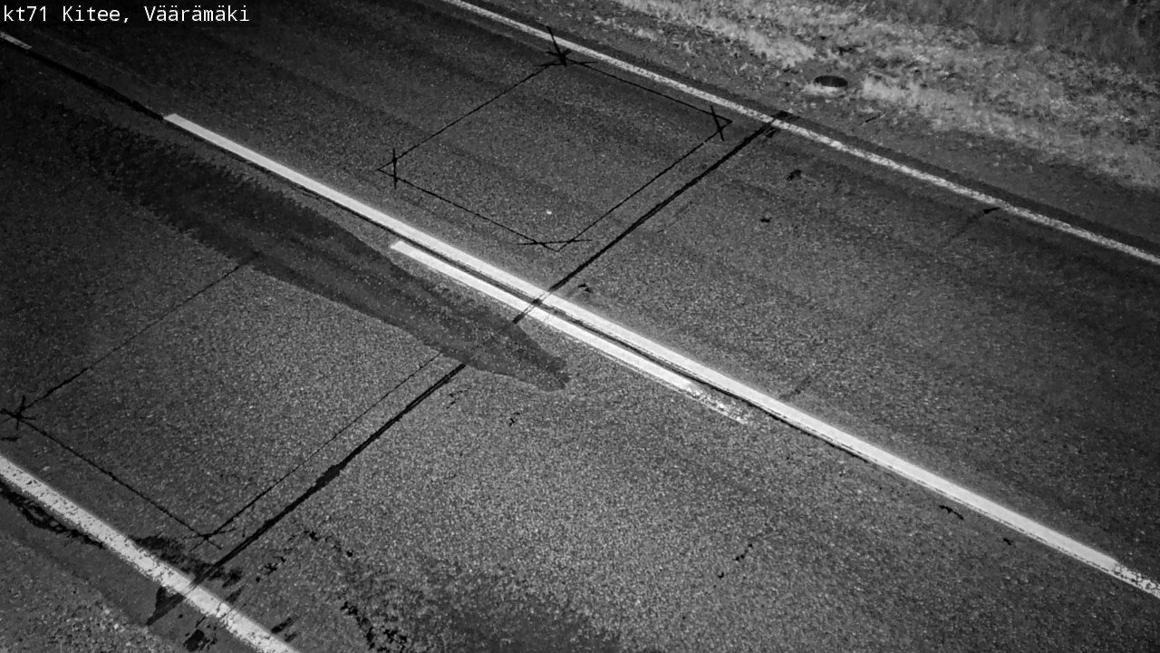 Weather Camera Image Väg 71 Väärämäki, Kitee, Pohjois-Karjala