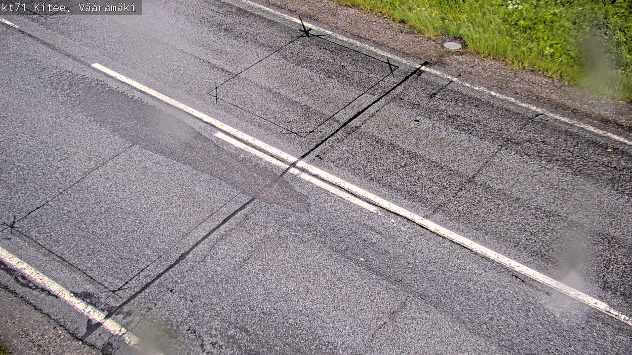 Kelikamerat Kuva Tie 71 Kitee, Väärämäki, Kitee, Pohjois-Karjala