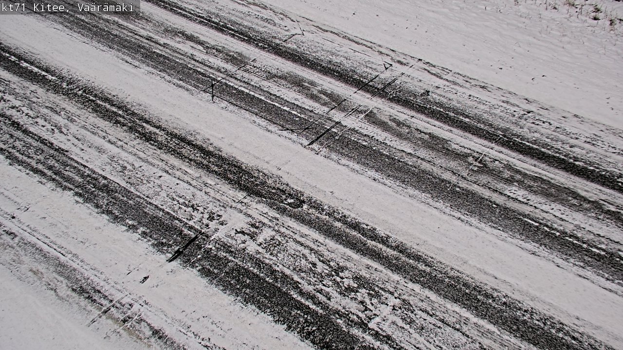 Weather Camera Image Road 71 Väärämäki, Kitee, Pohjois-Karjala