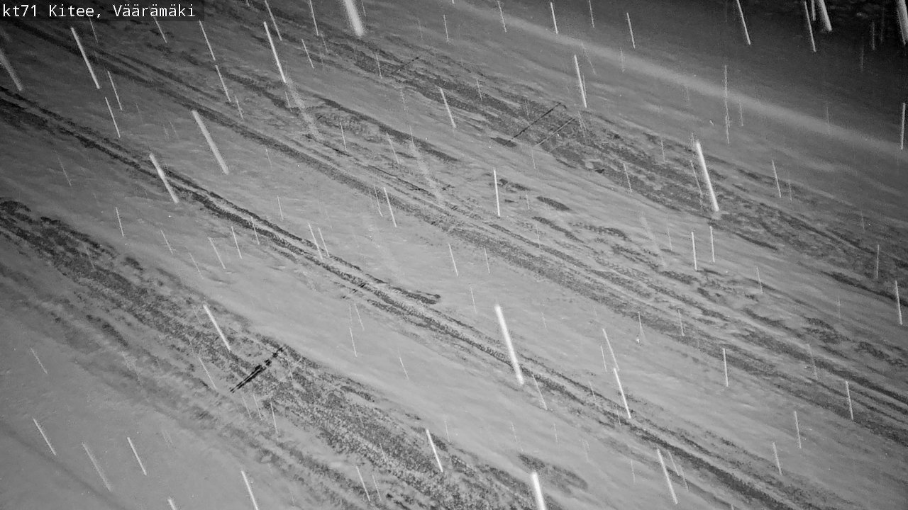 Kelikamerat Kuva Tie 71 Kitee, Väärämäki, Kitee, Pohjois-Karjala