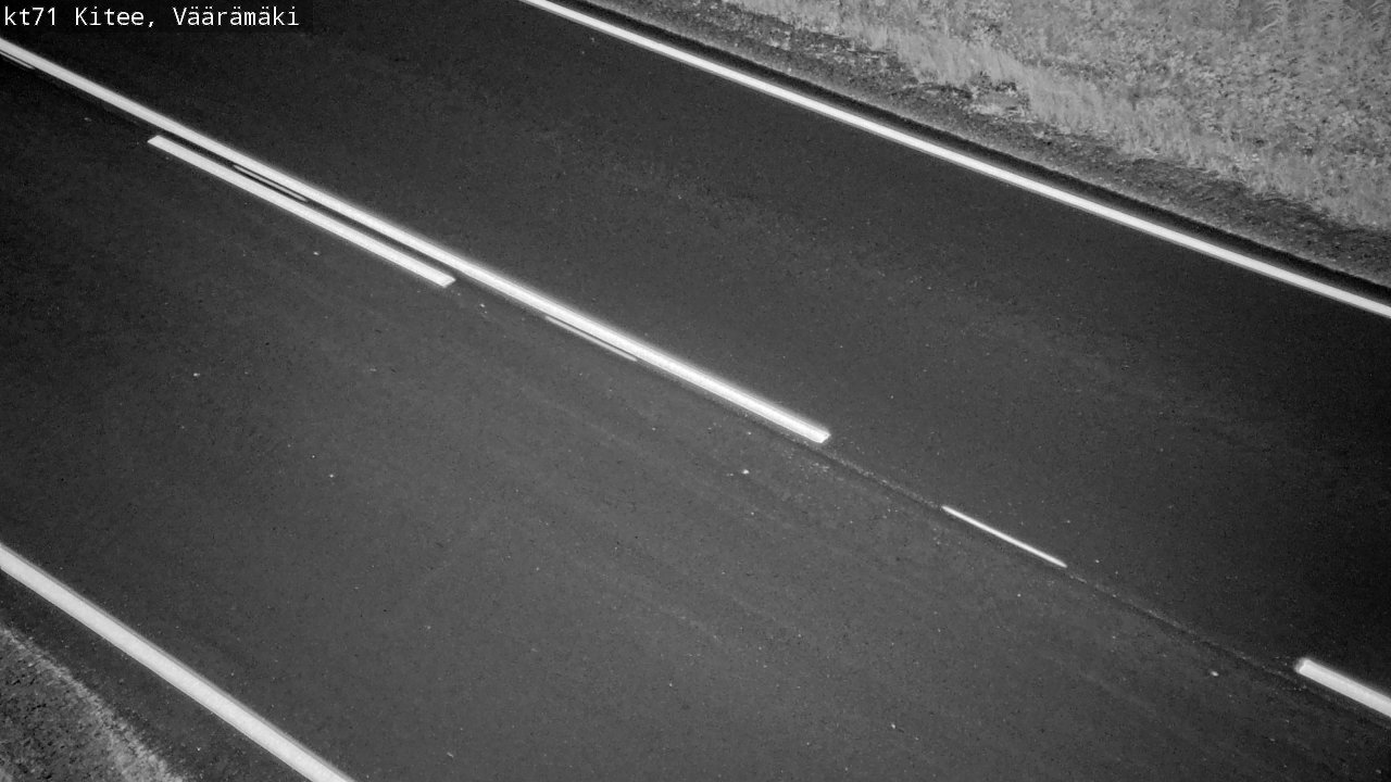 Weather Camera Image Väg 71 Väärämäki, Kitee, Pohjois-Karjala