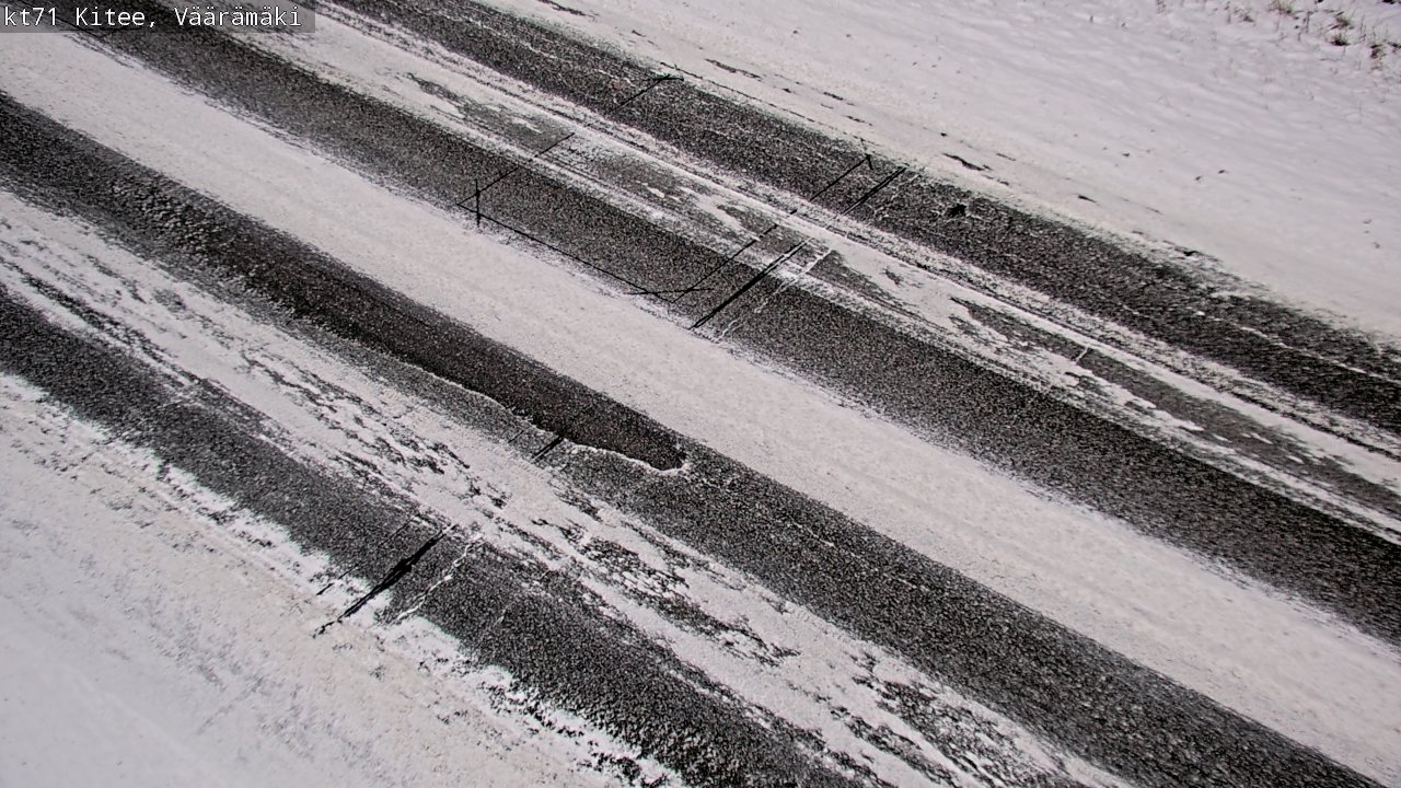 Weather Camera Image Road 71 Väärämäki, Kitee, Pohjois-Karjala