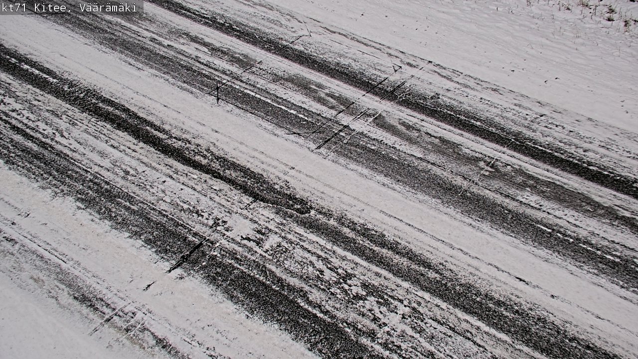 Weather Camera Image Road 71 Väärämäki, Kitee, Pohjois-Karjala