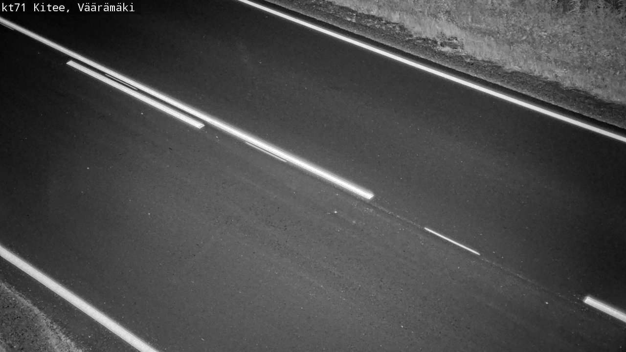Weather Camera Image Väg 71 Väärämäki, Kitee, Pohjois-Karjala