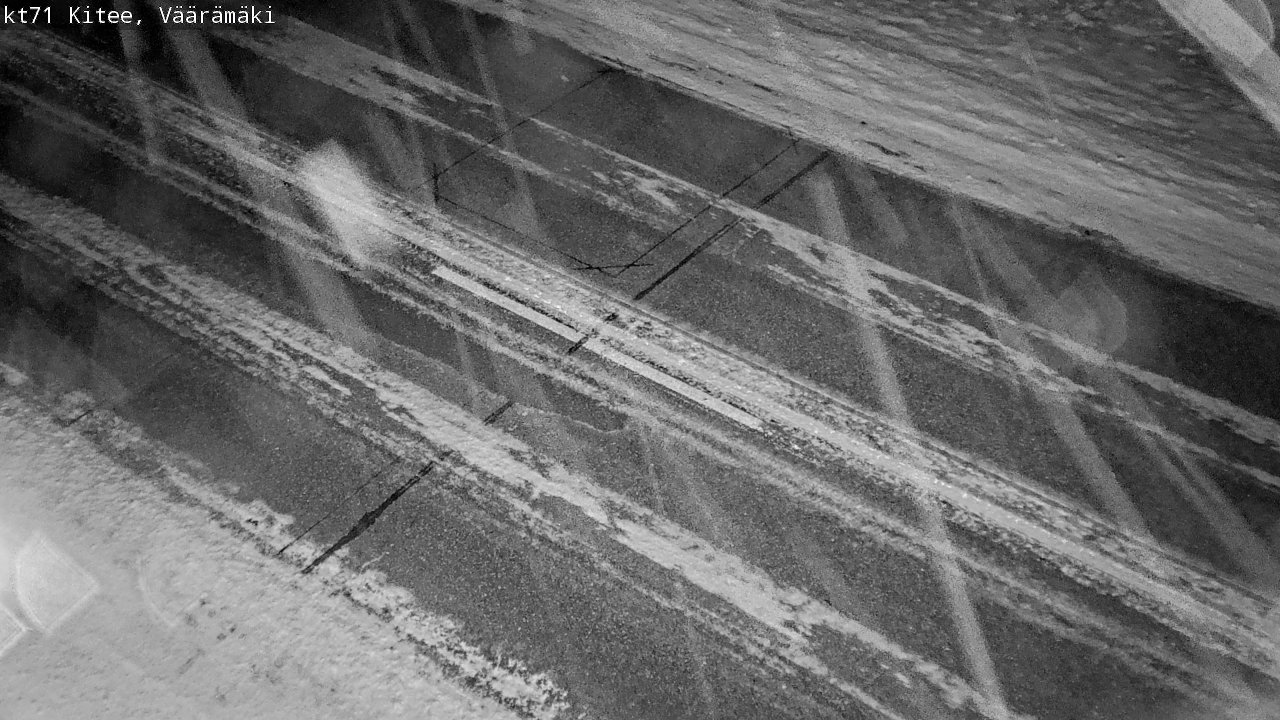 Weather Camera Image Road 71 Väärämäki, Kitee, Pohjois-Karjala