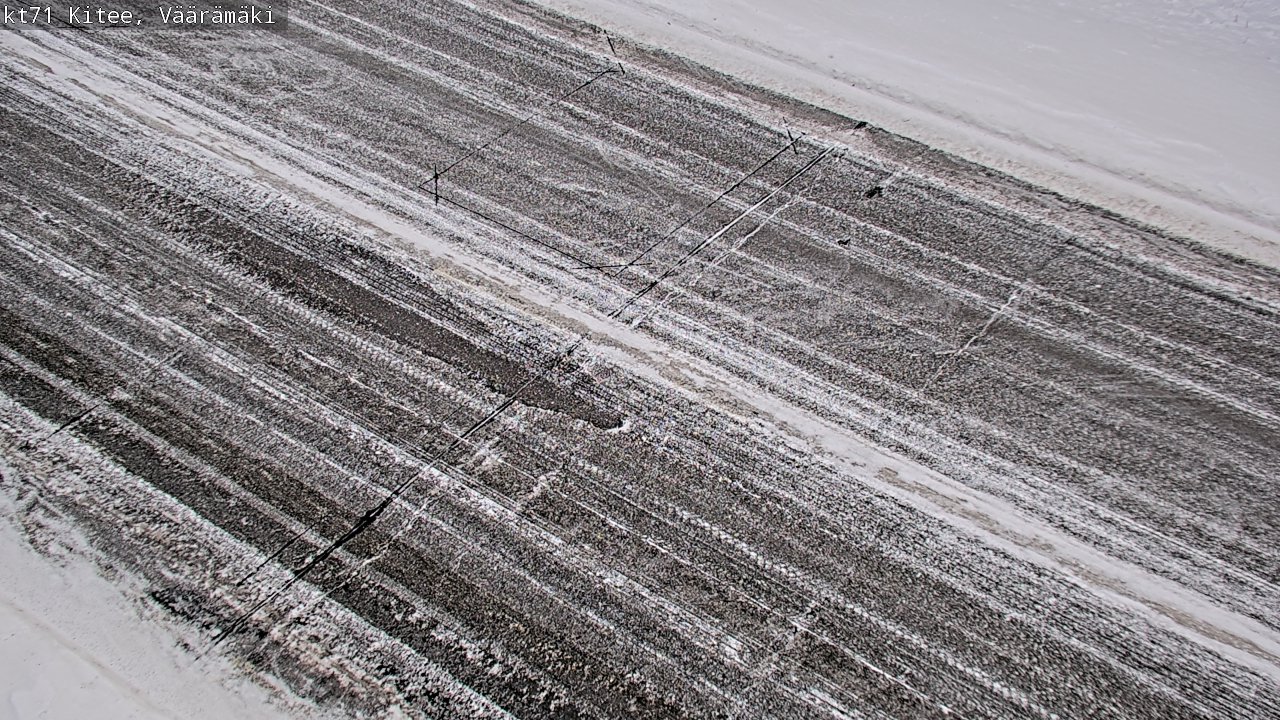 Weather Camera Image Road 71 Väärämäki, Kitee, Pohjois-Karjala