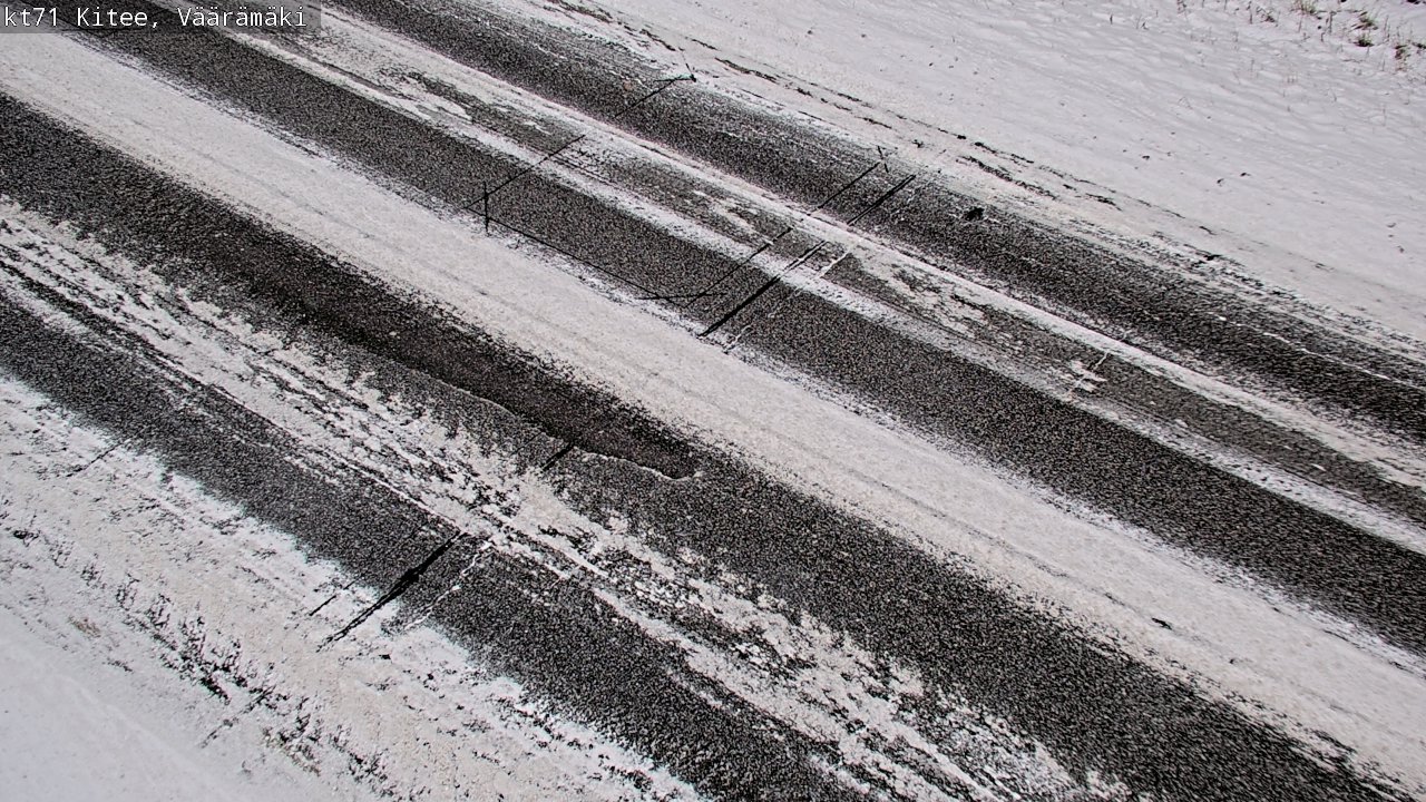 Weather Camera Image Road 71 Väärämäki, Kitee, Pohjois-Karjala