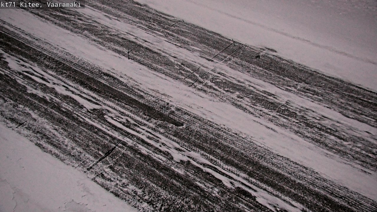 Kelikamerat Kuva Tie 71 Kitee, Väärämäki, Kitee, Pohjois-Karjala