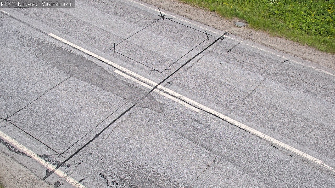 Kelikamerat Kuva Tie 71 Kitee, Väärämäki, Kitee, Pohjois-Karjala
