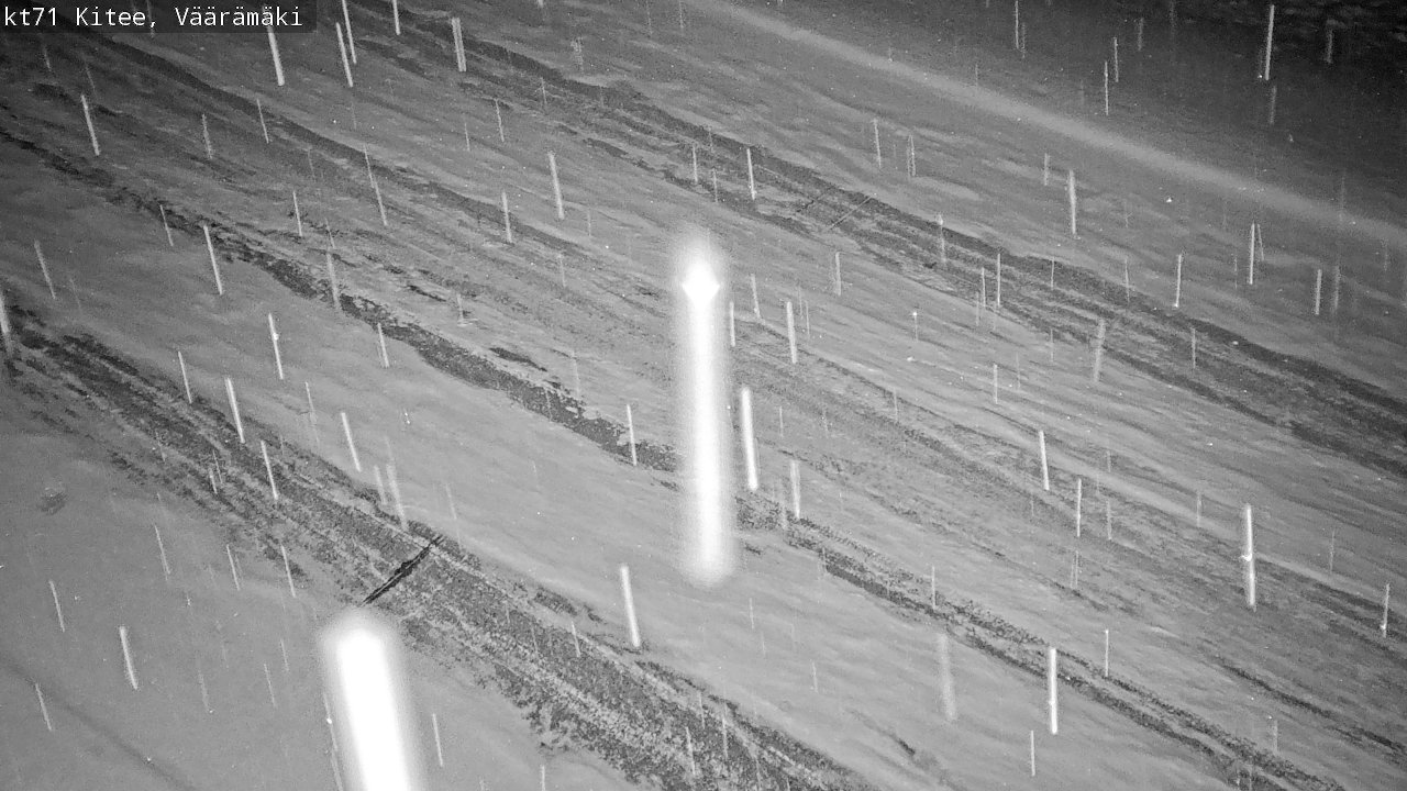 Kelikamerat Kuva Tie 71 Kitee, Väärämäki, Kitee, Pohjois-Karjala