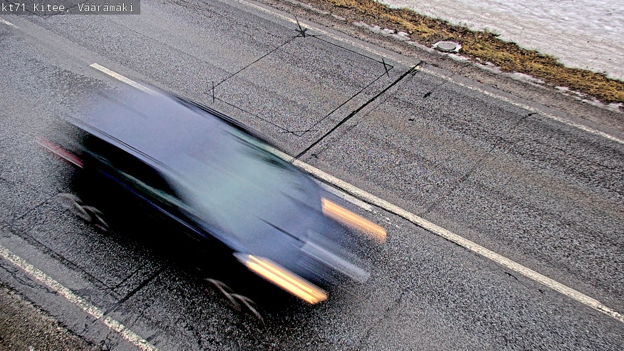 Kelikamerat Kuva Tie 71 Kitee, Väärämäki, Kitee, Pohjois-Karjala