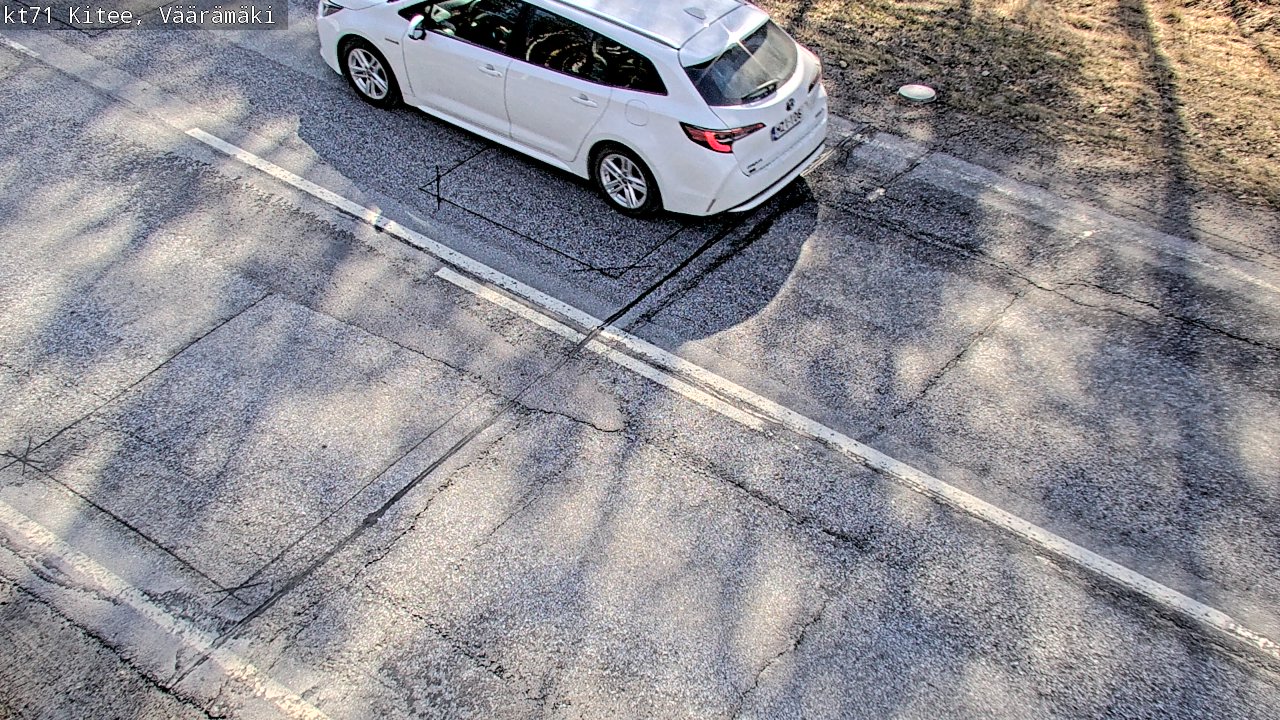 Kelikamerat Kuva Tie 71 Kitee, Väärämäki, Kitee, Pohjois-Karjala
