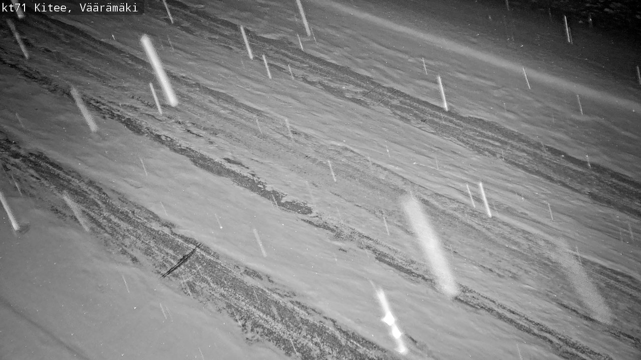 Kelikamerat Kuva Tie 71 Kitee, Väärämäki, Kitee, Pohjois-Karjala