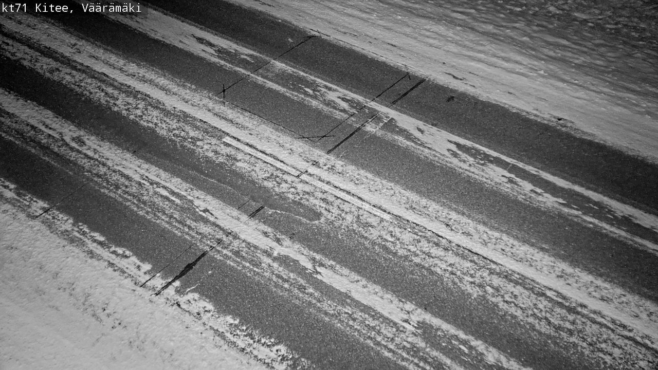 Weather Camera Image Road 71 Väärämäki, Kitee, Pohjois-Karjala