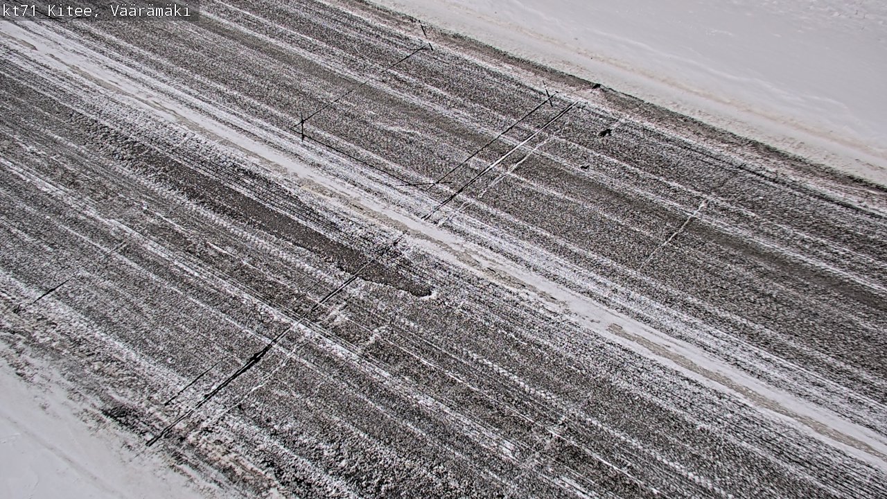 Weather Camera Image Road 71 Väärämäki, Kitee, Pohjois-Karjala