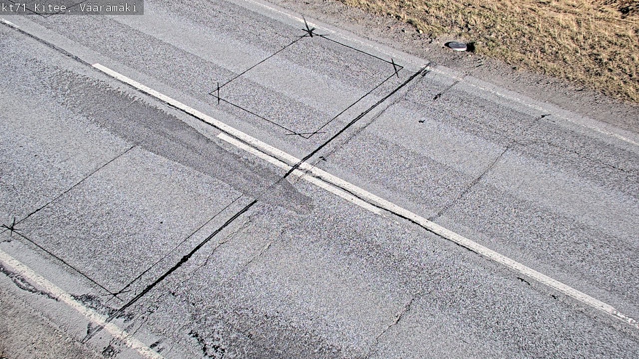 Kelikamerat Kuva Tie 71 Kitee, Väärämäki, Kitee, Pohjois-Karjala