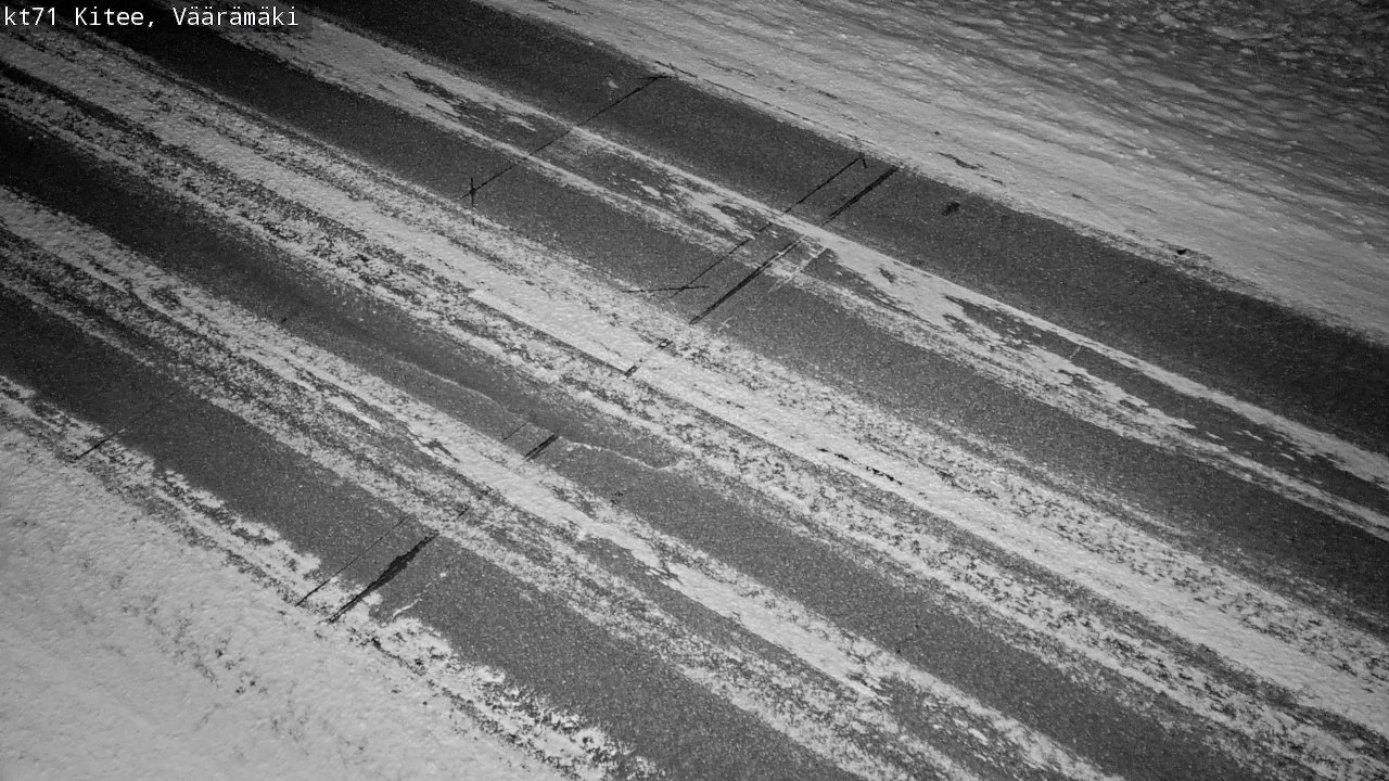 Weather Camera Image Road 71 Väärämäki, Kitee, Pohjois-Karjala