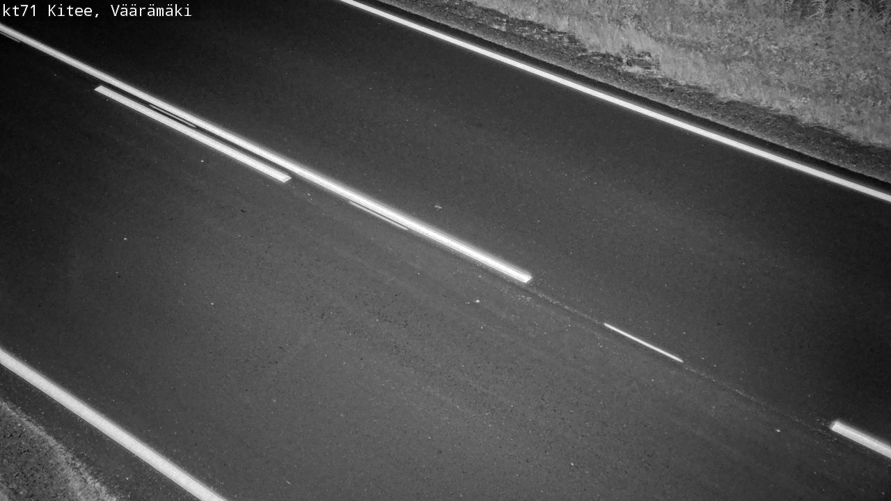 Weather Camera Image Väg 71 Väärämäki, Kitee, Pohjois-Karjala