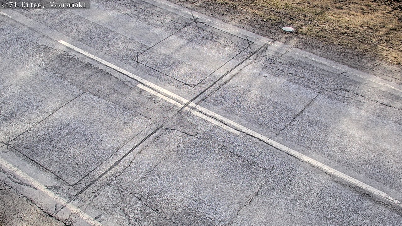 Kelikamerat Kuva Tie 71 Kitee, Väärämäki, Kitee, Pohjois-Karjala