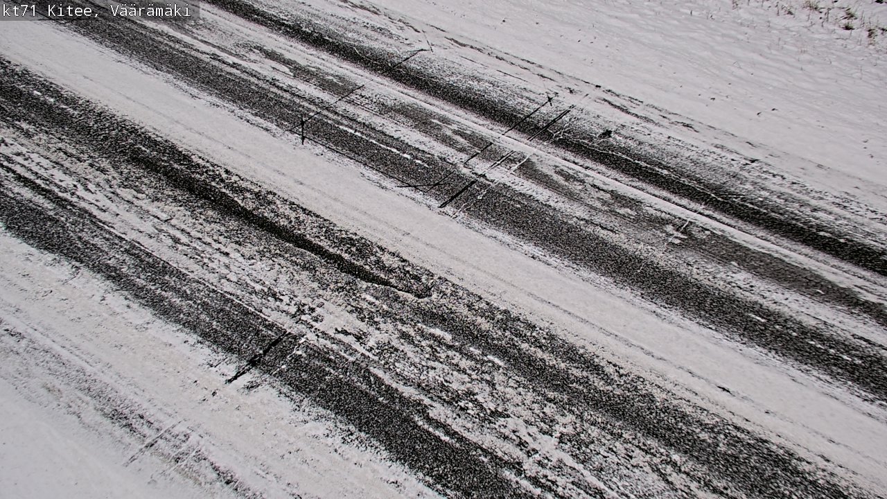 Weather Camera Image Road 71 Väärämäki, Kitee, Pohjois-Karjala