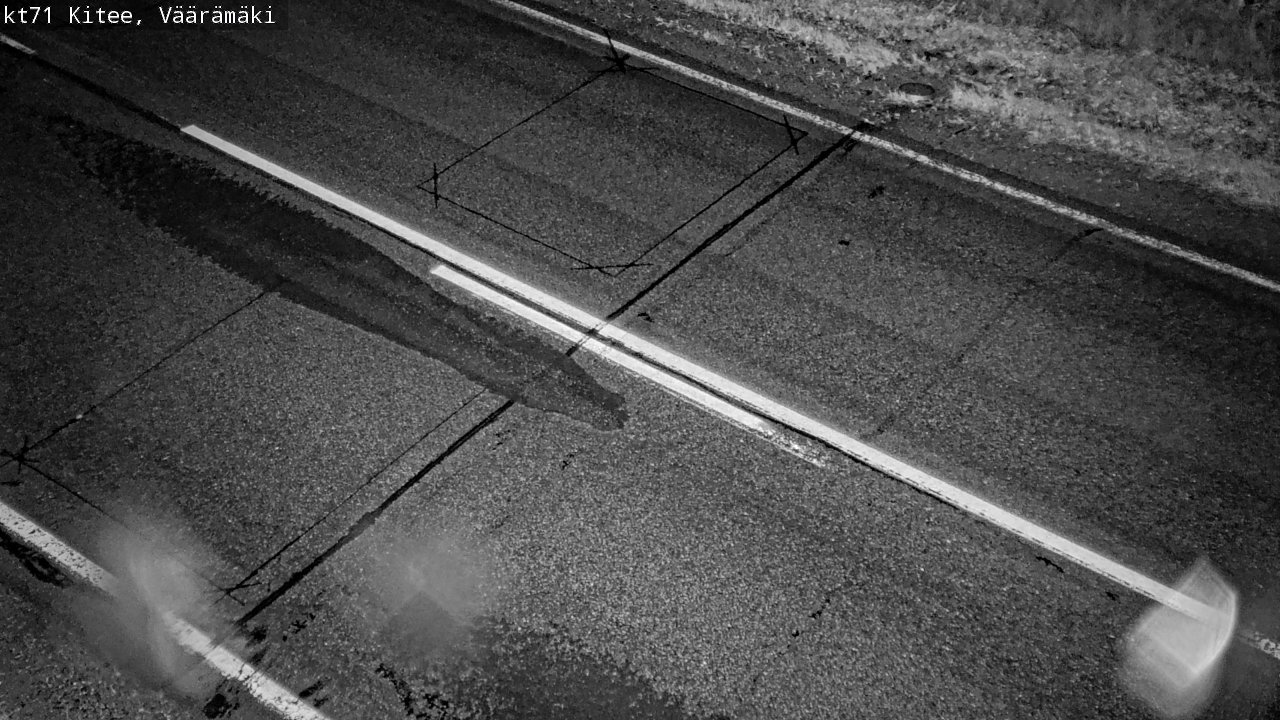 Kelikamerat Kuva Tie 71 Kitee, Väärämäki, Kitee, Pohjois-Karjala