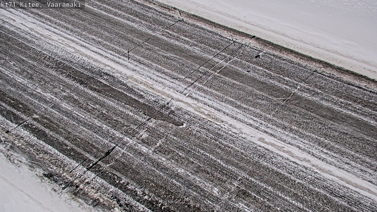 Weather Camera Image Road 71 Väärämäki, Kitee, Pohjois-Karjala