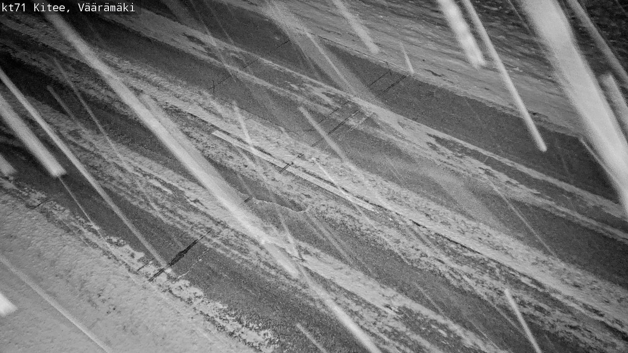 Weather Camera Image Road 71 Väärämäki, Kitee, Pohjois-Karjala