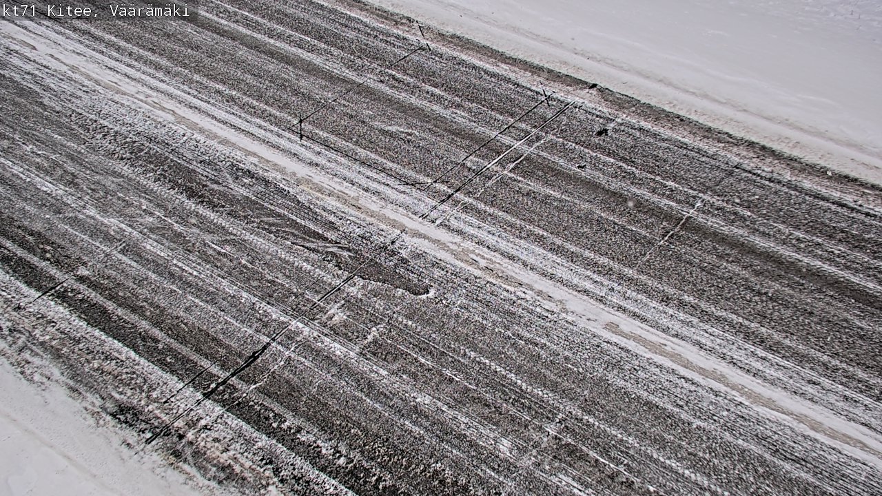 Weather Camera Image Road 71 Väärämäki, Kitee, Pohjois-Karjala