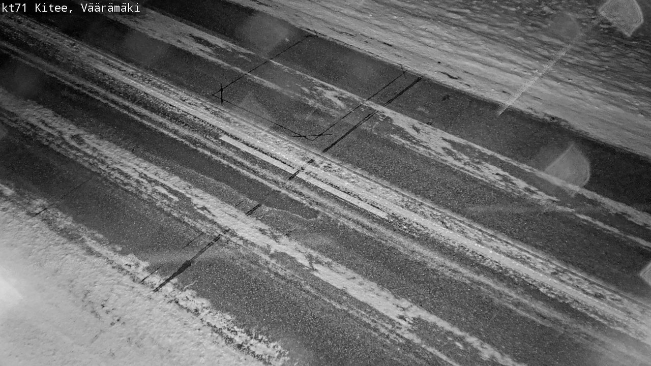 Weather Camera Image Road 71 Väärämäki, Kitee, Pohjois-Karjala