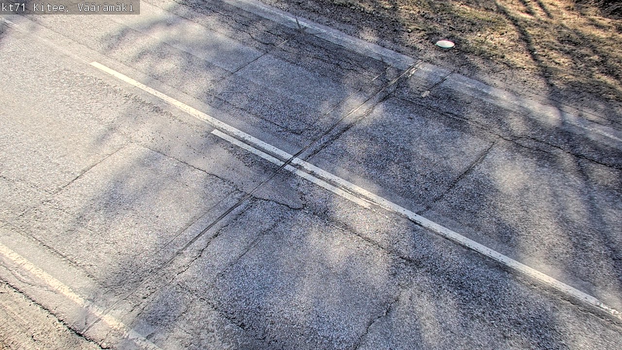 Kelikamerat Kuva Tie 71 Kitee, Väärämäki, Kitee, Pohjois-Karjala
