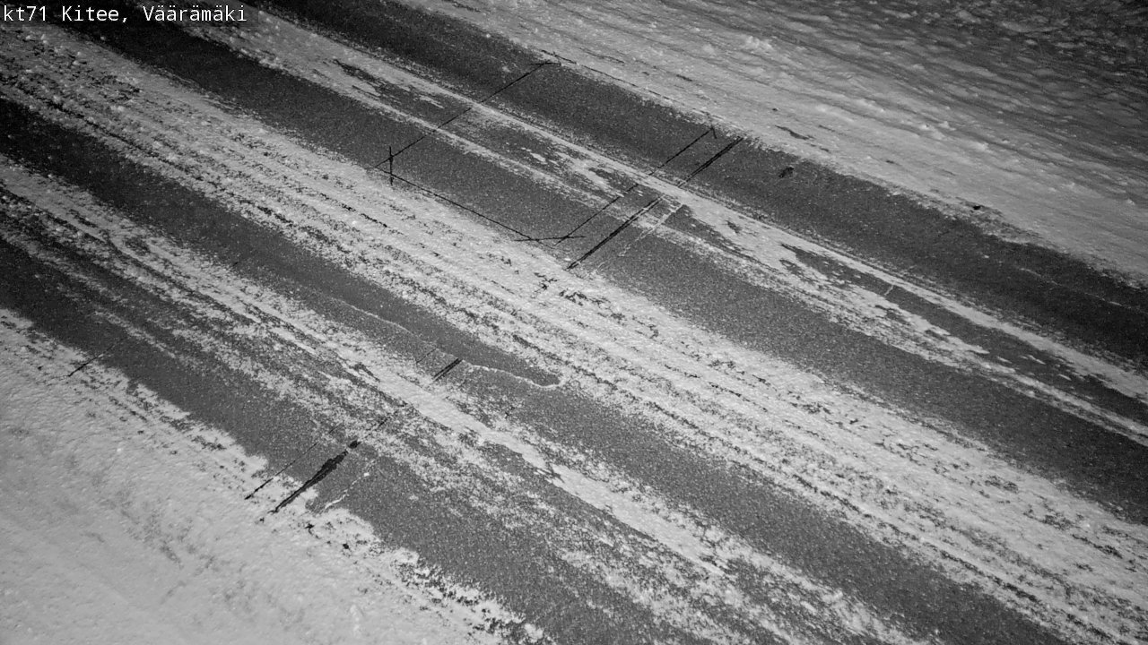 Weather Camera Image Road 71 Väärämäki, Kitee, Pohjois-Karjala