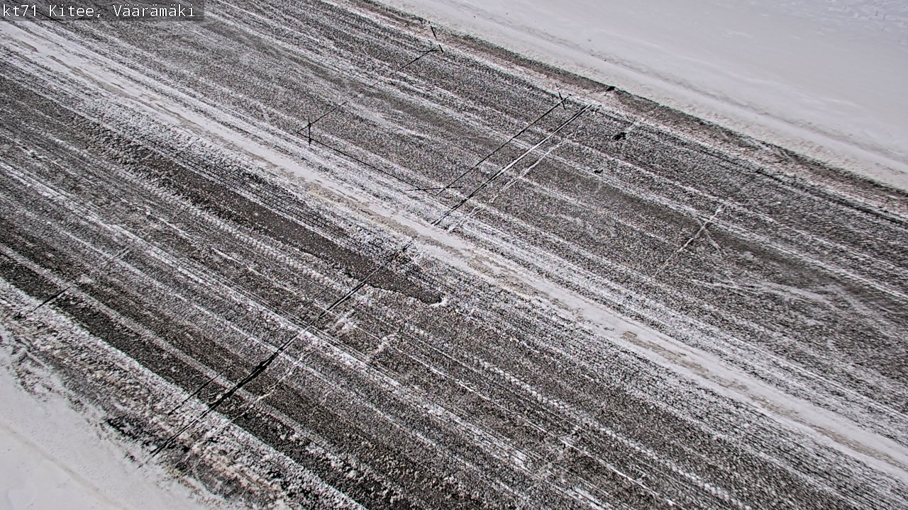 Weather Camera Image Väg 71 Väärämäki, Kitee, Pohjois-Karjala