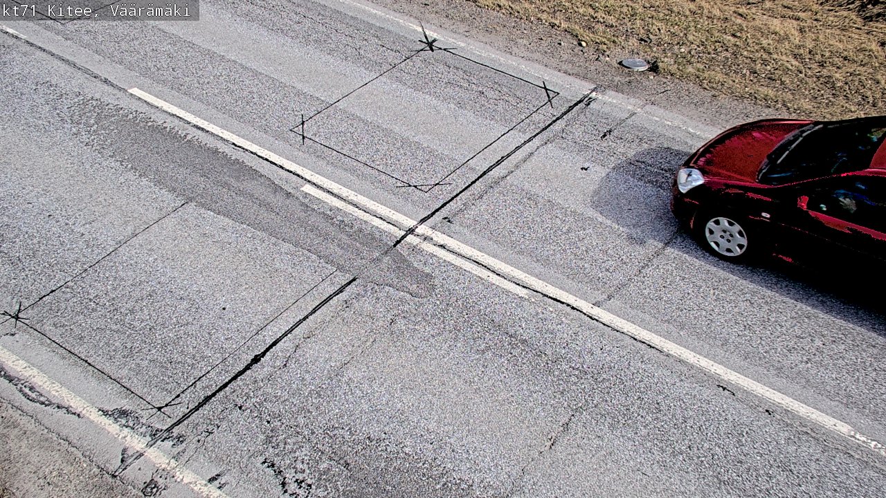 Kelikamerat Kuva Tie 71 Kitee, Väärämäki, Kitee, Pohjois-Karjala