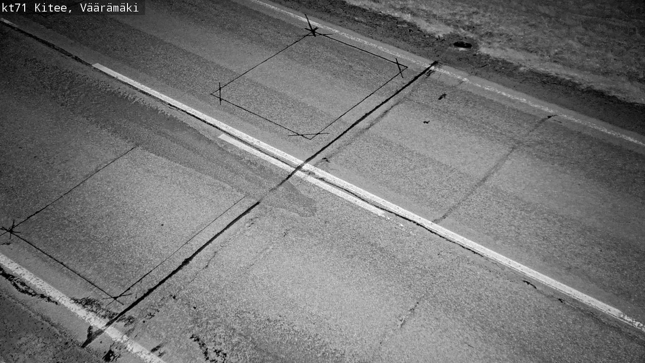Weather Camera Image Väg 71 Väärämäki, Kitee, Pohjois-Karjala
