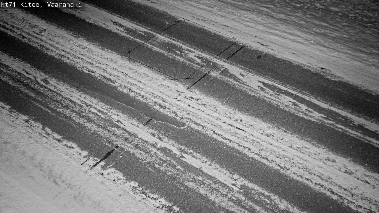 Weather Camera Image Road 71 Väärämäki, Kitee, Pohjois-Karjala