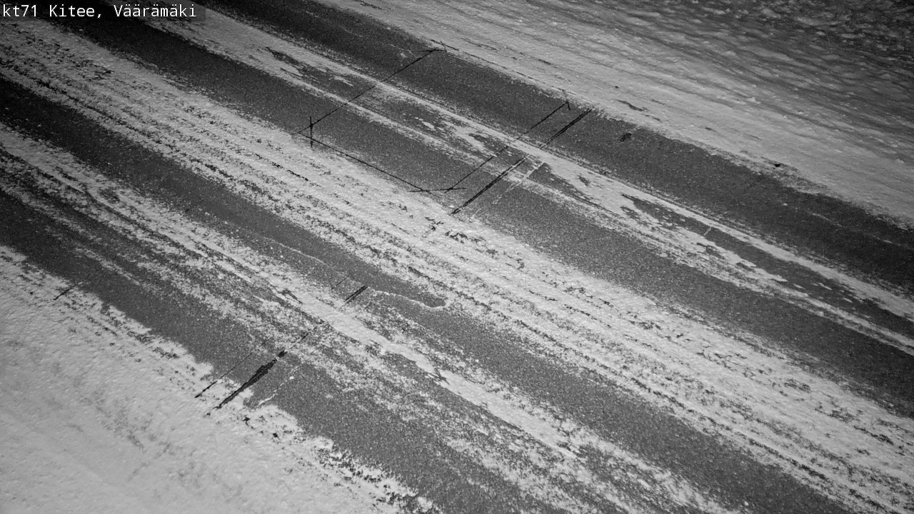 Weather Camera Image Road 71 Väärämäki, Kitee, Pohjois-Karjala