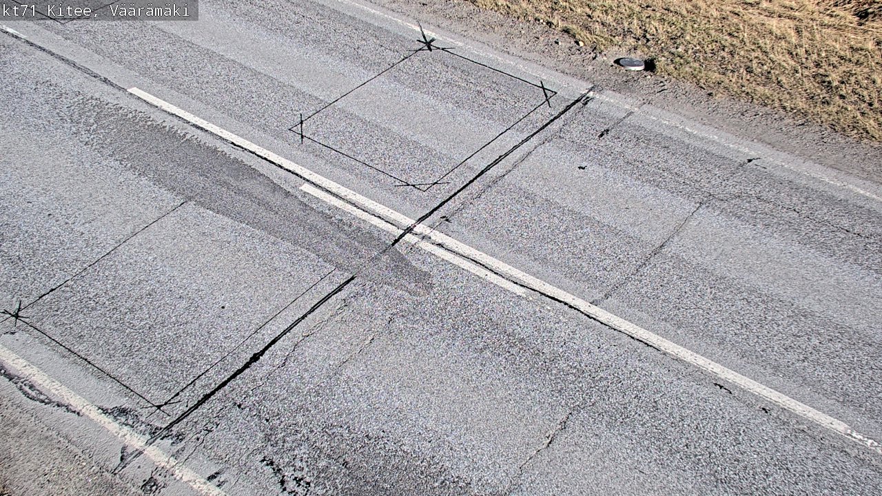 Kelikamerat Kuva Tie 71 Kitee, Väärämäki, Kitee, Pohjois-Karjala
