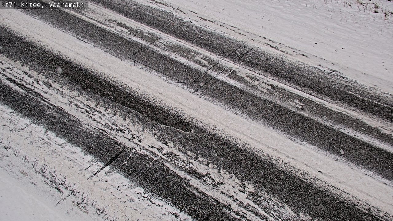 Weather Camera Image Road 71 Väärämäki, Kitee, Pohjois-Karjala