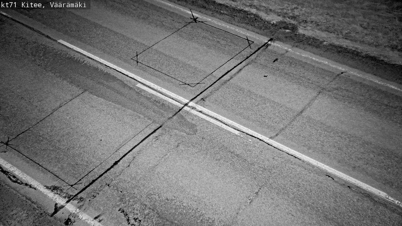 Weather Camera Image Väg 71 Väärämäki, Kitee, Pohjois-Karjala