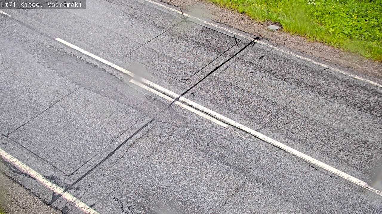 Kelikamerat Kuva Tie 71 Kitee, Väärämäki, Kitee, Pohjois-Karjala
