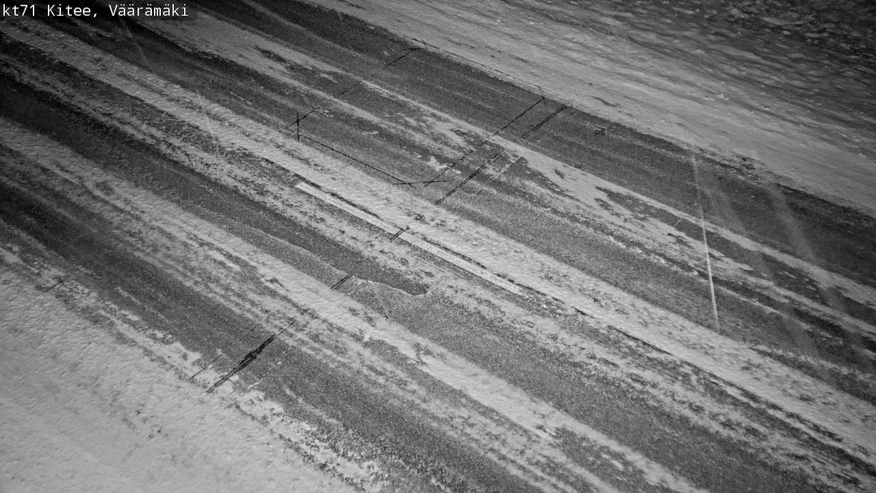 Weather Camera Image Road 71 Väärämäki, Kitee, Pohjois-Karjala