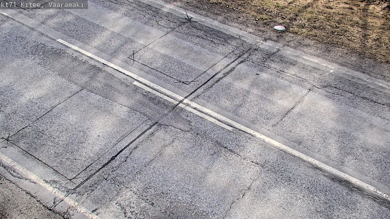 Kelikamerat Kuva Tie 71 Kitee, Väärämäki, Kitee, Pohjois-Karjala